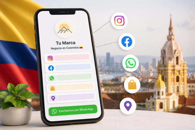 Link en Bio para Negocios y Marcas en Colombia