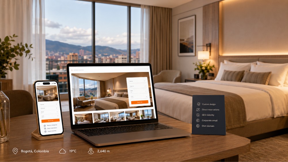 Diseño web para hotel campestre