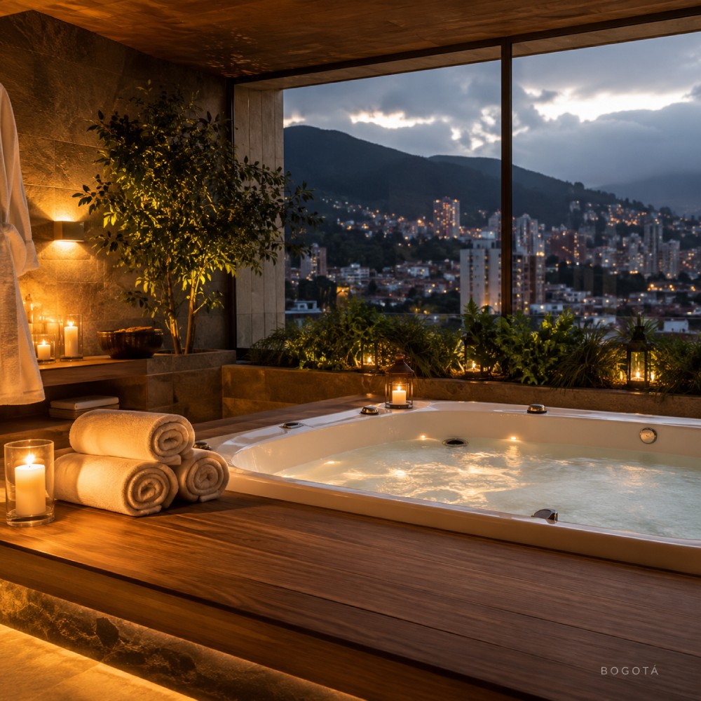 Experiencia visual de hotel para página web
